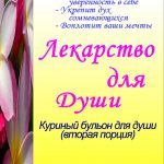 Лекарство для души (куриный бульон для души - вторая порция)
